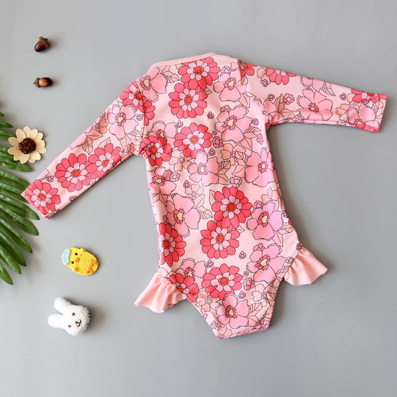 Jumpsuit Girl Long Sleeved Quick Drying Sun Protection