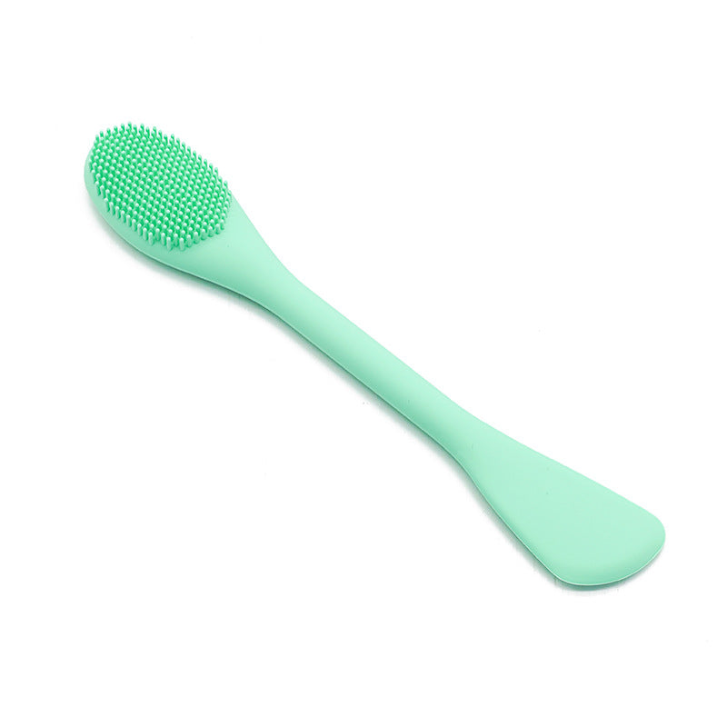 Silicone facial mask brush
