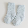 Warm Breathable Coral Fleece Children's Socks Candy Color Home Boy Girls Mid-calf Length Room Socks