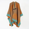 Extra Large Thickened Warm Split Cloak Scarf