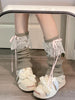 Lace Bunching Socks Girl Hot Girl Leg Warmer College Style