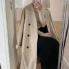 Women's Wool Coat Mid-length Loose Thicken Autumn Winter New Style Overcoat