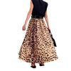 Women's All-match Leopard Print Elegant Big Hem Skirt