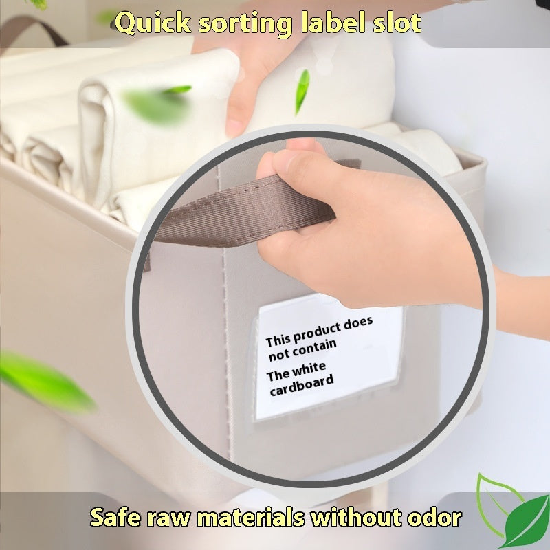 Morandi Clothing Storage Basket Finisher Household Fabrics