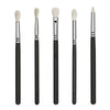 15pcs black makeup brushes