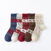 Boxed Christmas Stockings New Autumn And Winter Ladies Warm Wool Socks