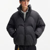 Stand Collar High Fill Down Jacket For Men, Winter Thickened Warmth