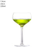 Creative glass cocktail glass