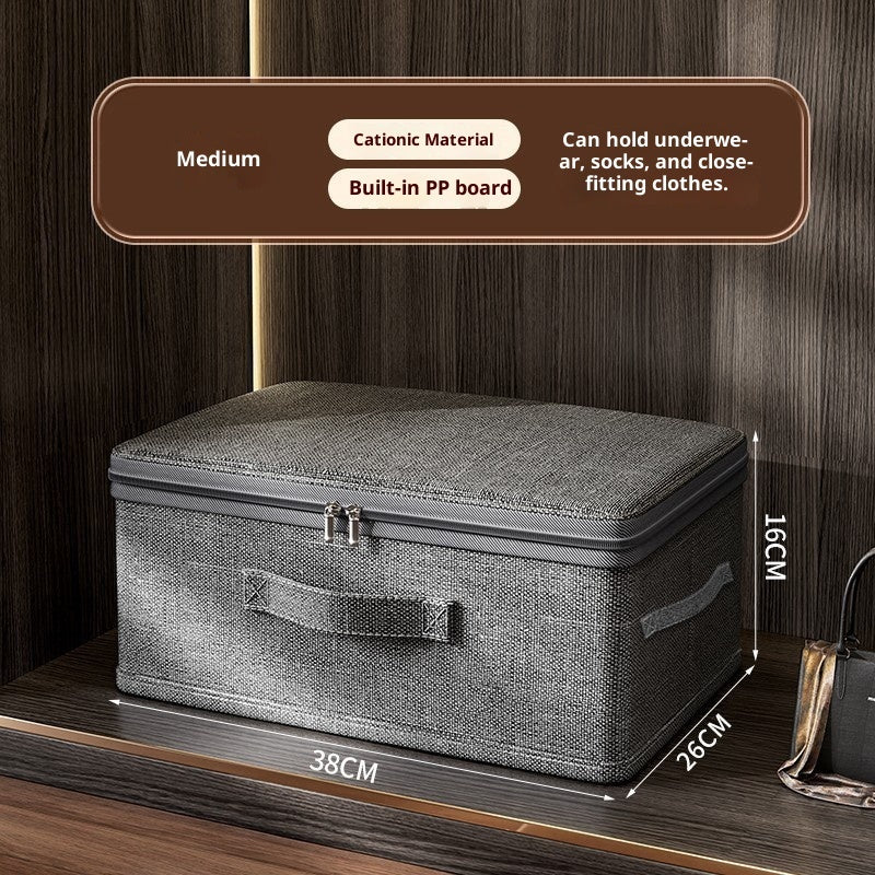 Home Fabric Extra Large Capacity Wardrobe Clothing Storage Basket