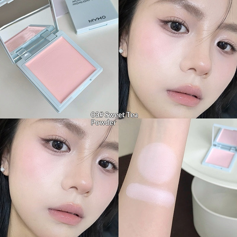 Natural Brightening Contour Blush Concealer All-in-One Multi-Use Highlighter Cream