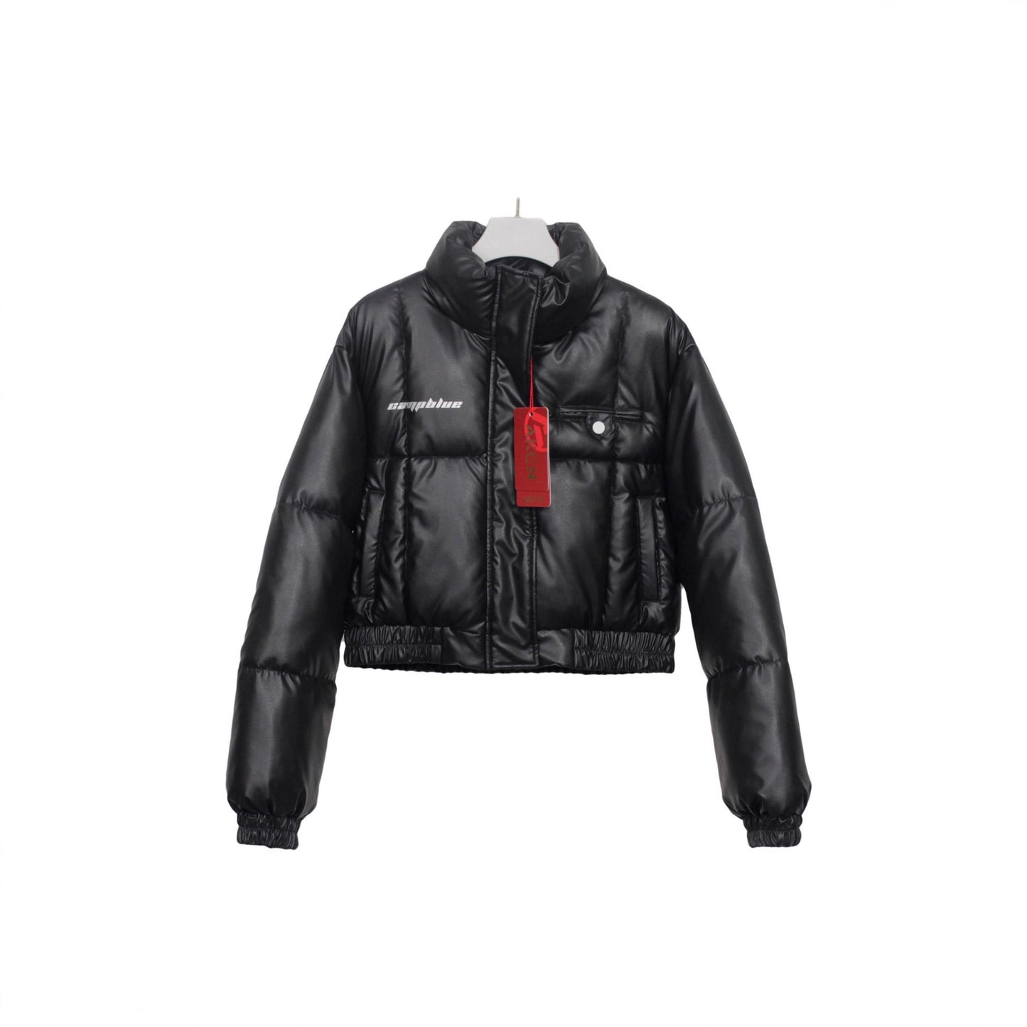 Female Big Fur Collar Puffer Jacket Coat