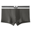 New Men's Underwear Pure Color Cotton Mid-waist Underwear