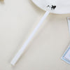 Creative cute cartoon black white cat ink pen