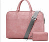 Faux Leather Laptop Bag For Women