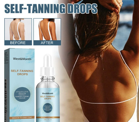 The Black Oil 30ml Sunless Wheat Color Body Lotion Nutrition Moisturizing Tanning Cream