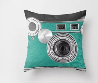 MUXUAN EBay Amazon Muxuan Aliexpress Explosion 3D Printing Camera Pillow Covers Super Soft Cushion Cover