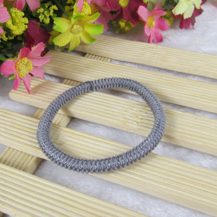 Fashion Hair Tie  Cord Unembellished Elastic Band