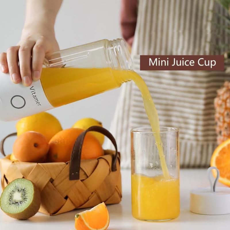 350ml Portable Blender Juicer Electric USB Rechargeable Mixer Smoothie Slushy Cup Juice Blender Bottle USB Charging Kitchen Gadgets - Eshtree