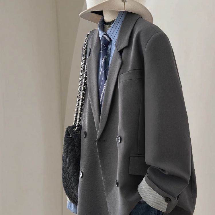 Casual Versatile Loose Slimming Retro Jacket