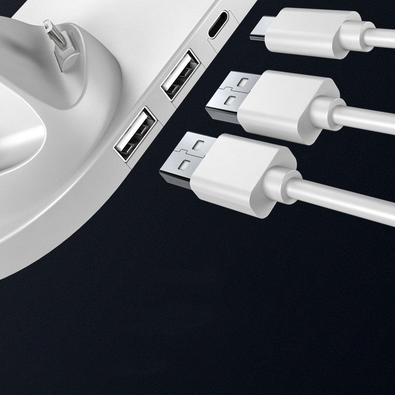 شاحن لاسلكي ستة في واحد للهواتف المحمولة