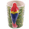 Parrot cup coffee cup