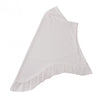 Ruffled Three-dimensional Soft Brim Voile Pullover Scarf