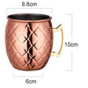 Moscow Mule Cup Copper-plated Hammer Point