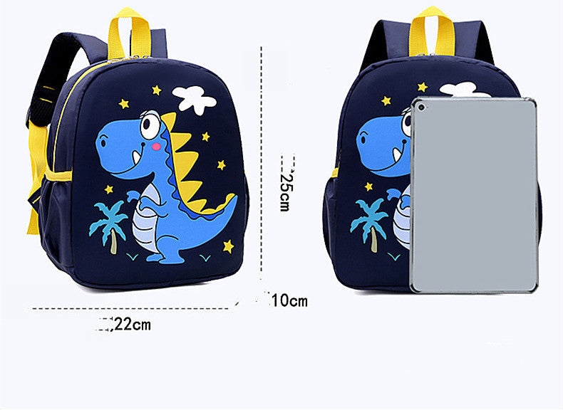 Kindergarten Men's And Women's Burden Reduction Decompression Anti-lost Fashion All-match School Bag Cartoon Student Schoolbag Wholesale