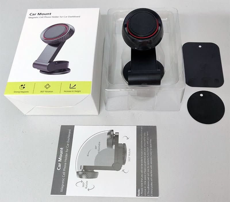 360 Degree Rotating Desktop Folding Magnetic Car Navigation Mobile Phone Holder Car Dashboard Support Frame Auto Accessories - Eshtree