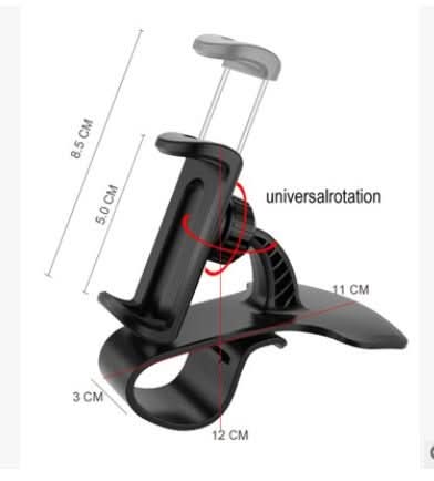 360 Degree Rotation Universal Car Phone Holder - Eshtree