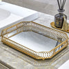 Metal mirror tray