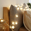 Curtain Garland on the Window Christmas Decorations Lights String Light