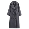 Women's Double-breasted Wool Coat
