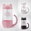 Cute Office Cat Tea Separate Water Cup