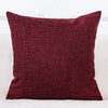 Solid color sofa pillowcase
