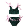 Summer Girl's Swimsuit Suit Fashion Girl's Color Matching Swimsuit