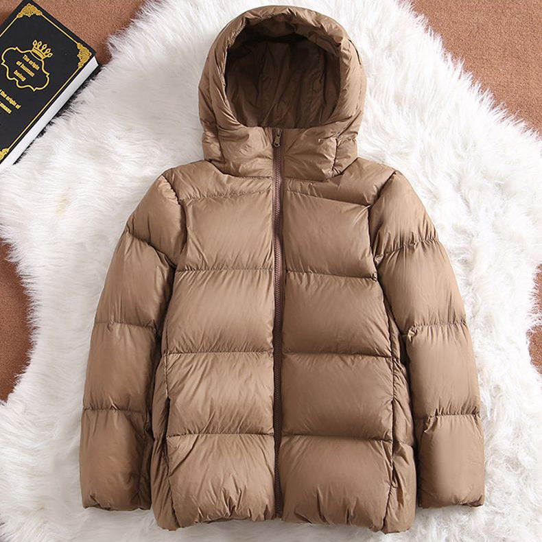 Loose Cotton Padded Jacket Fashion Temperament Hooded Short Thickened