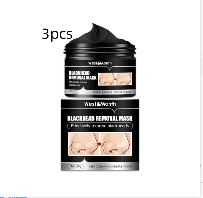 Bamboo Charcoal Blackhead Suction Mask Cleaning Tear And Pull Nose Mask Blackhead Suction Acne