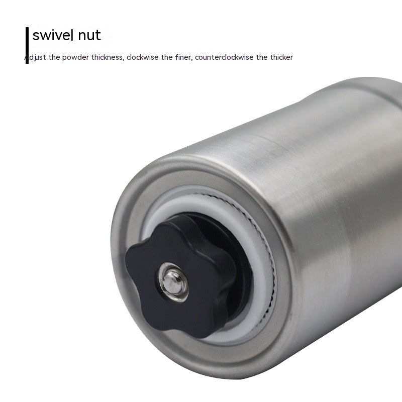 Coffee Machine Hand-cranked Household Coffee Bean Grinder Stainless Steel Small Manual Pulverizer