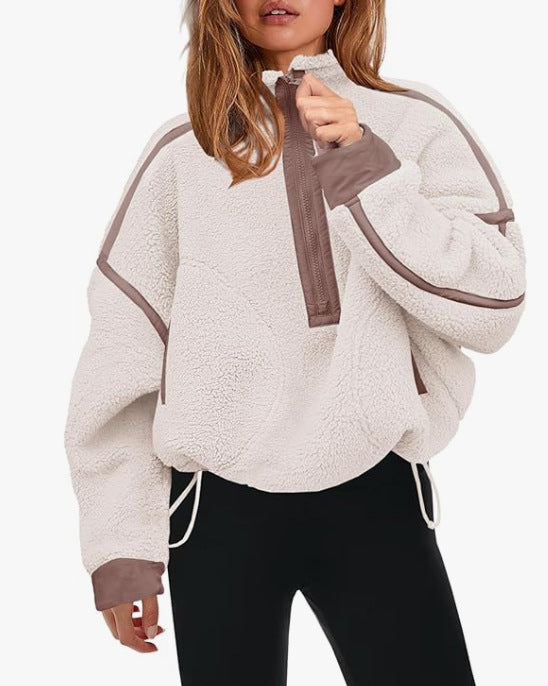 Autumn And Winter Warm Casual Jacket Plush