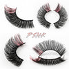 Color Natural Thick 5 Pairs Pack 3D False Eyelashes