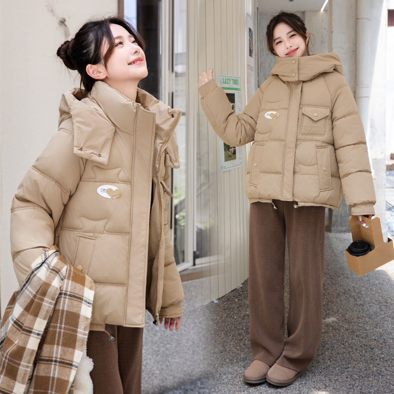 Women's Candy-colored Cotton-padded Jacket