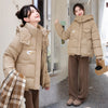 Women's Candy-colored Cotton-padded Jacket