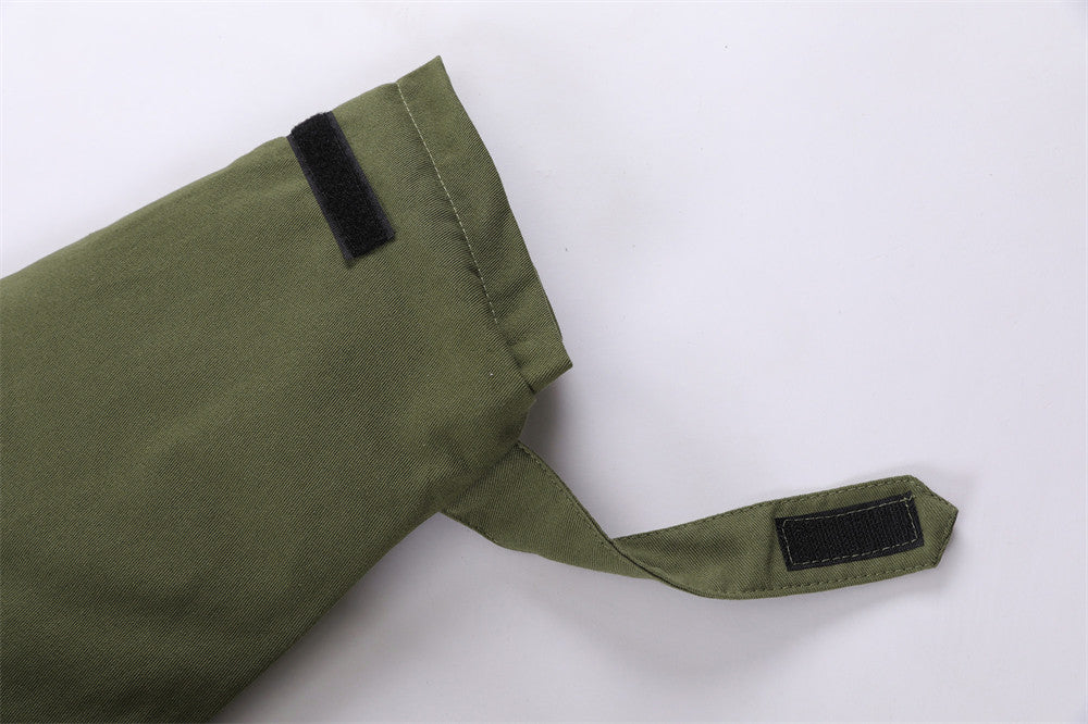 Color Contrast Patchwork Hooded Jacket For Men