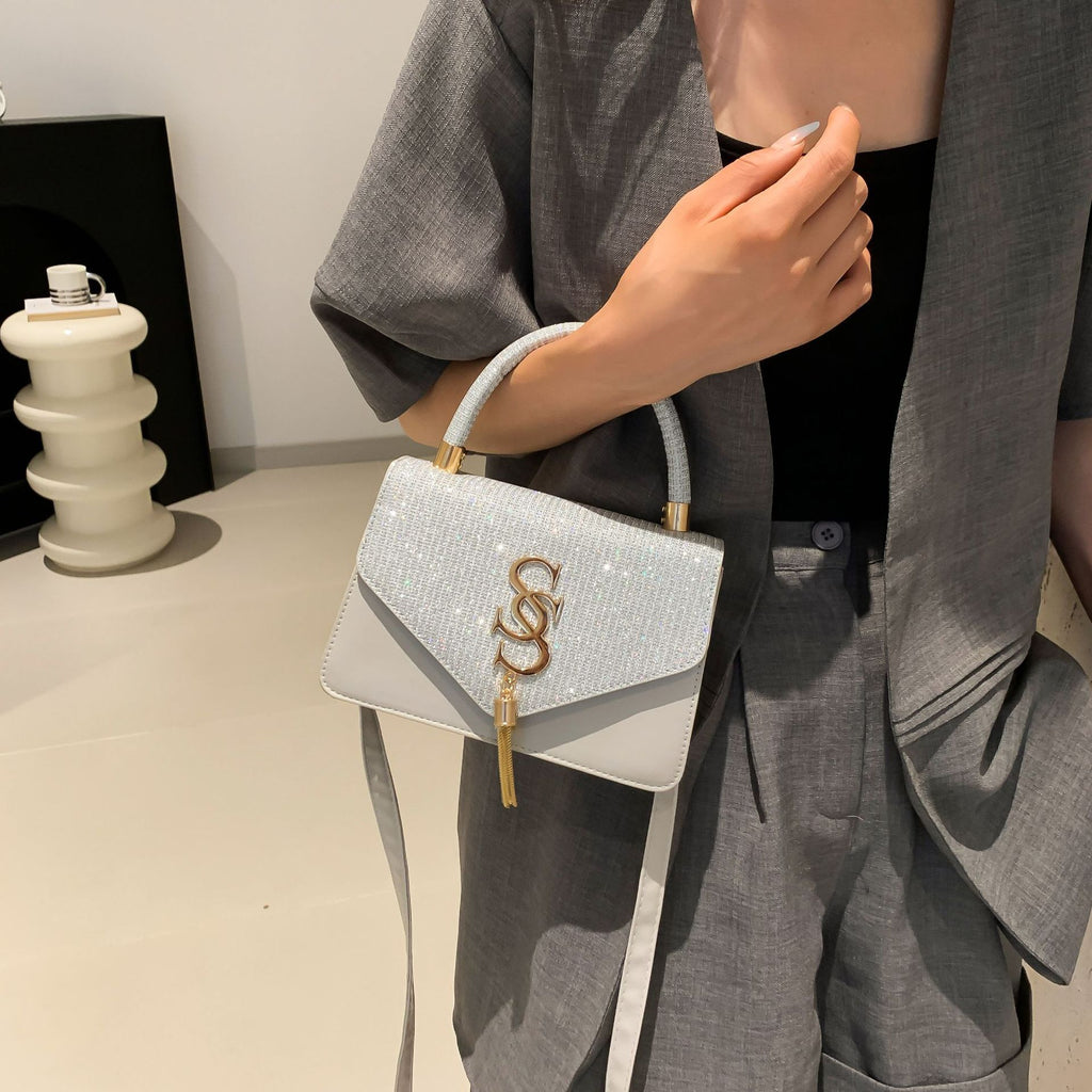 Fashion Fashion Letters Simple Versatile Handbag