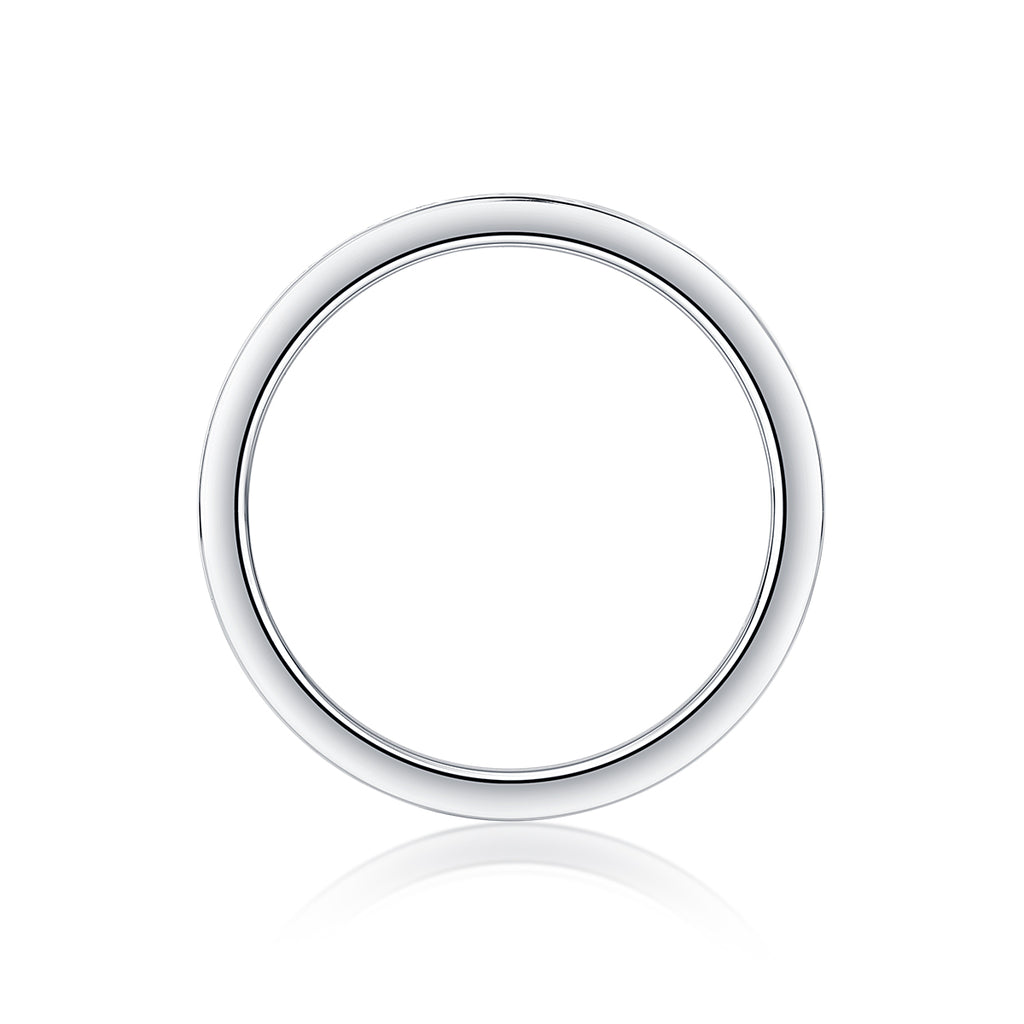 Starry Night Whispers - A Wedding Ring Set With Top-quality Moissanite S925 Silver And Platinum-plated Diamond Can Be Inspected With A Diamond Pen