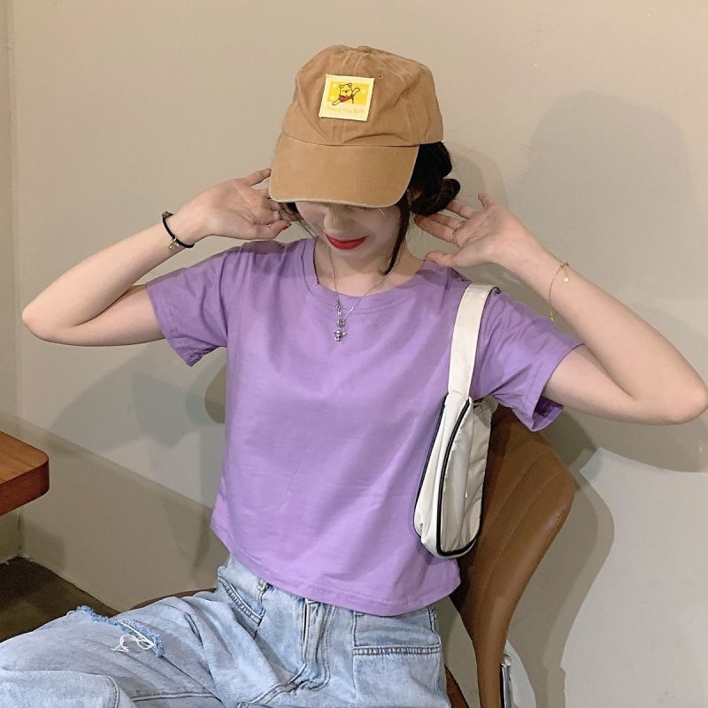 European And American DIY Summer Y2g Short-sleeved Women's T-shirt Hot Girl