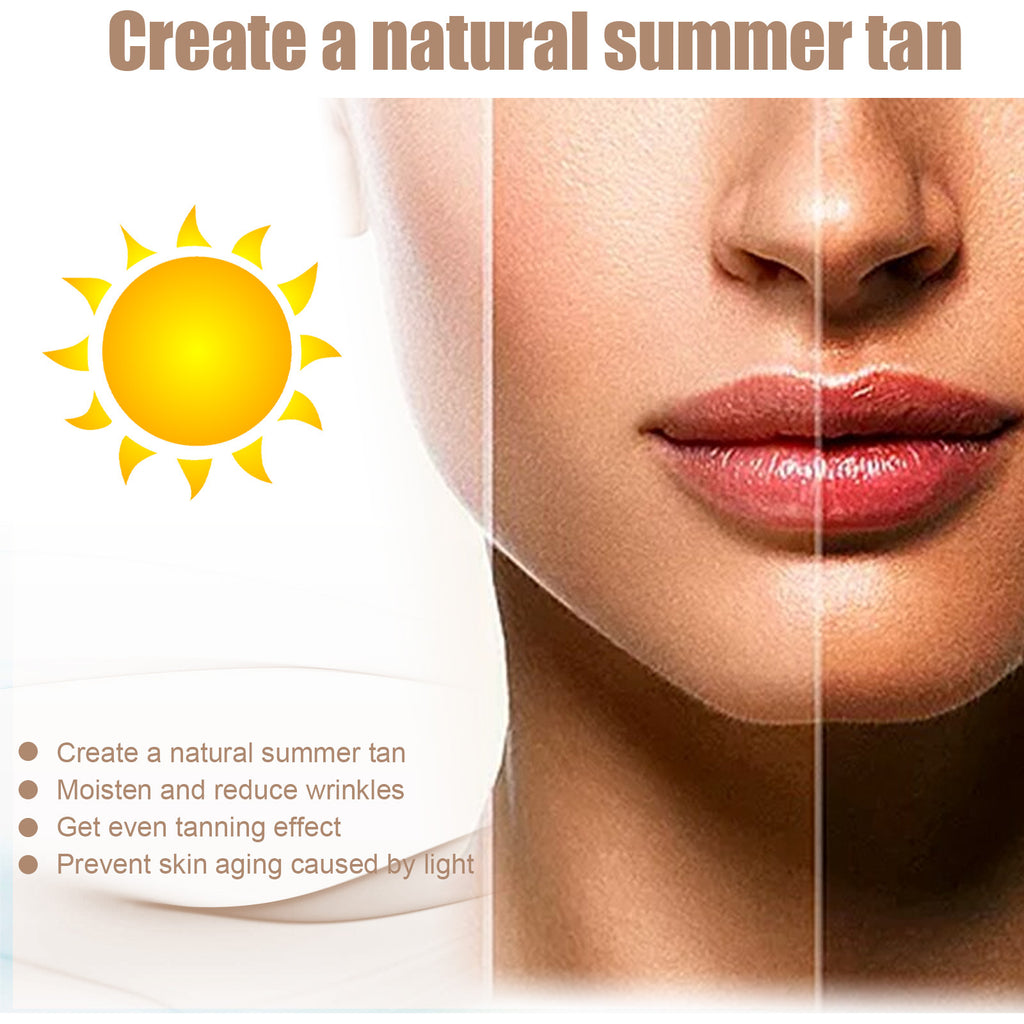 Skin Beach Sun Cream Spray Sun-free Apply To Become Bronze