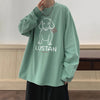 Cartoon Puppy Printed Long Sleeve T-shirt