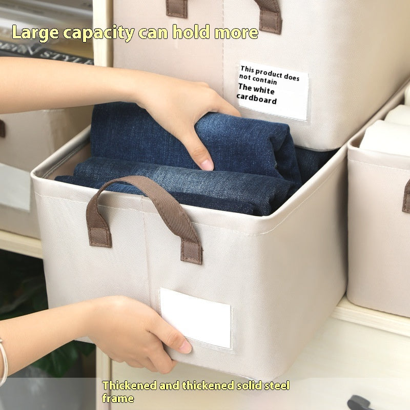 Morandi Clothing Storage Basket Finisher Household Fabrics